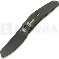 Samsung VK-CLU foldekniv, Black DLC Titanium, Frosted Satin Black DLC