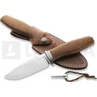 Lionsteel Acha - Natural Burlap kniv