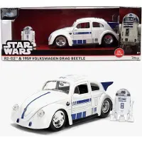 Jada R2-d2 1959 Vw Drag Beetle Replika Bil