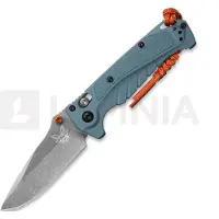 Benchmade Mini Adira foldekniv, depth blue grivory