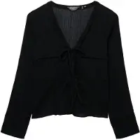 Superdry Lace Tie Front Langarmet Topp