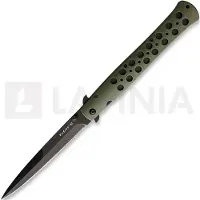 Cold Steel Ti-Lite Linerlock foldekniv, grønn