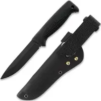 Peltonen Knives Sissipuukko M07, leather sheath, svart