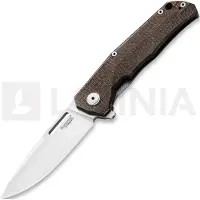 Lionsteel Q4ttro - Green Burlap foldekniv