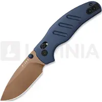 Kizer Cutlery Sheepdog C01C Elmax foldekniv, Blue Aluminum, Sunset Metal PVD