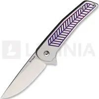 Alliance Designs Scout Framelock foldekniv, lila