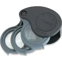 Carson TriView forstørrelsesglass 5x/10x/15x