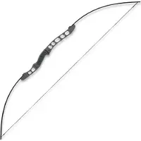 Survival Archery Systems Atmos Compact Modern Longbow, cobalt, 55 draw, left
