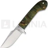 Komoran Fixed Blade Dyed Burlwood