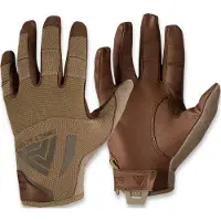 Direct Action Hard XL hansker, Leather, Coyote Brown