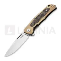 Lionsteel Q4ttro - Bronze Titanium foldekniv