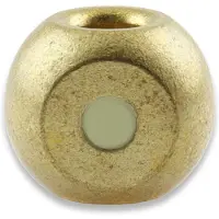 Audacious Concept Aurora Bead - Brass - Stonewashed