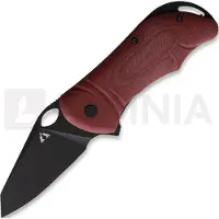 CMB Made Knives Hippo D2 foldekniv, rød