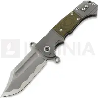 Andre de Villiers Badlands 2 Stonewash foldekniv, Custom