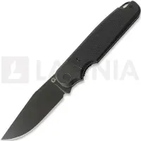 Rapax Buddy - Blackwash - G10 foldekniv, svart