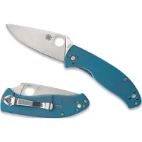 Spyderco Tenacious Blue Ti foldekniv