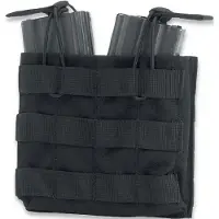 Shadow Defcon 5 Double open ammo pouch, svart