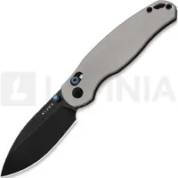 Kizer Cutlery Phoca CD 14C28N foldekniv, Gray Aluminum, Black Stonewash