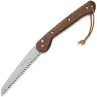 Woxna Ljusnan 180 mm + Alfta leather sheath sag, cognac