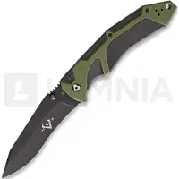 V Nives Fractal Linerlock A/O foldekniv, grønn