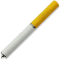 D Rocket Design Faux Cigarette penn, Titanium + Hard Cerakote