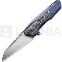 We Knife Falcaria Framelock Blue Alum F