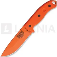 ESEE Model 5 overlevelseskniv, orange/orange G10, black kydex sheath