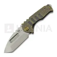 Medford Genesis T S45VN Tumbled Tanto foldekniv, Cement/Bronze "Dragon Skin"
