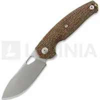 GiantMouse ACE Jagt Burlap Micarta foldekniv, satin