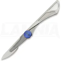 Titaner The Dragonfly foldekniv, Satin, blå