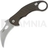 Lionsteel L.E.One Stonewash foldekniv, earth brown