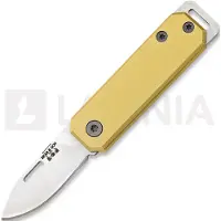 Bear & Son Small Slip Joint foldekniv, gul