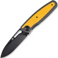 Kansept Knives Mato Linerlock CF/Yellow