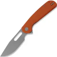 Liong Mah Designs Trinity foldekniv, Orange G10