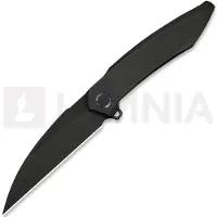 We Knife Fluxor, Black Titanium, Black Stonewash/Brushed