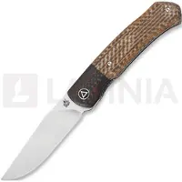 QSP Knife Gannet foldekniv, brun