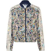 Adidas Sst Loose Cropped Paisley Genser Med Hel Glidelås
