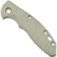 Hinderer 3.0 XM-18 Scale Smooth Micarta OD Green handle scales
