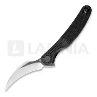 Cavol Mantis C09 Black Grooved Titanium foldekniv