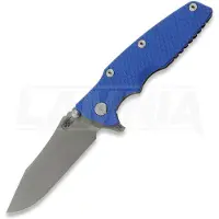 Hinderer Eklipse 3.5 Slicer foldekniv, S45VN Battle Bronze, blå