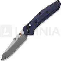 Benchmade Mini Osborne M390 foldekniv, Denim Micarta