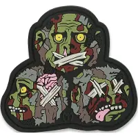 Maxpedition 3 WISE MONKEYS (TACTICAL) stoffmerke