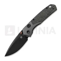 Vosteed Psyop 299 - Blackwash - Norplex UltreX Micarta foldekniv, svart
