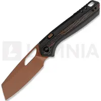 Vosteed Kroc 329 - Copper Dune - Aluminum & Topo G10 foldekniv