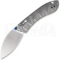 Vosteed Mini Nightshade - Satin - Titanium foldekniv, grå