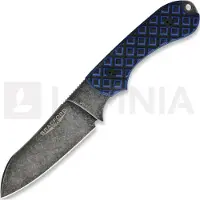 Bradford Knives Guardian 3 Sheepsfoot BlackBlue G10, Nimbus finish