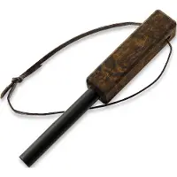 Brisa Firesteel, curly birch, brown