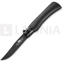 Antonini Old Bear Total Black M foldekniv, aluminium collar