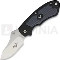 V Nives Stout Linerlock foldekniv, svart