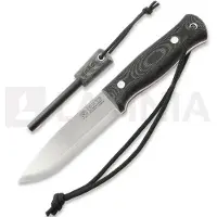 Joker Bushlord kniv, Black Micarta, Firesteel